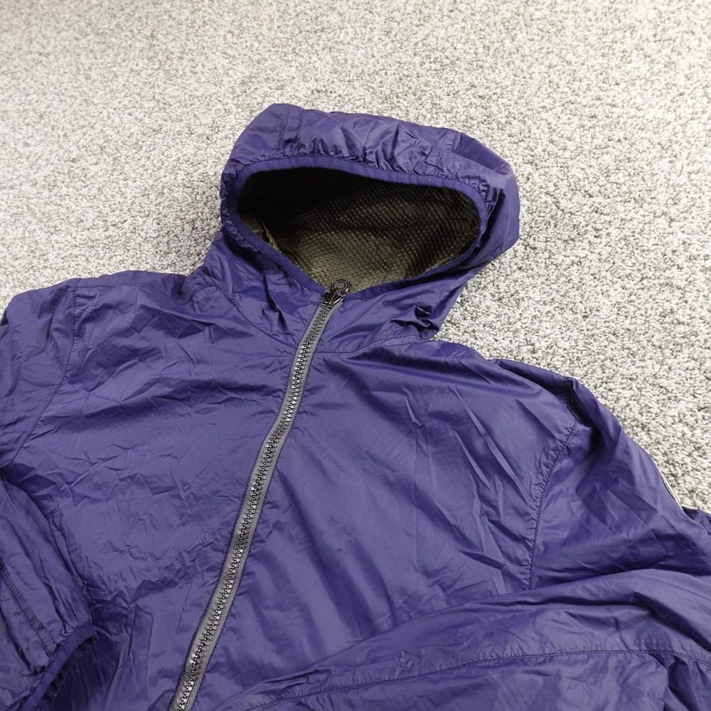 Colmar Jacket‎ Mens 42 Blue Hooded Full Zip Windbreaker Lightweight Lined Coat